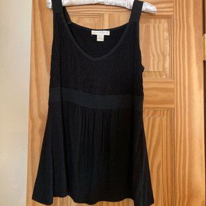 Womens Small Tank top. Black